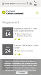 Mobile Screenshot of fundaciocreditandorra.ad